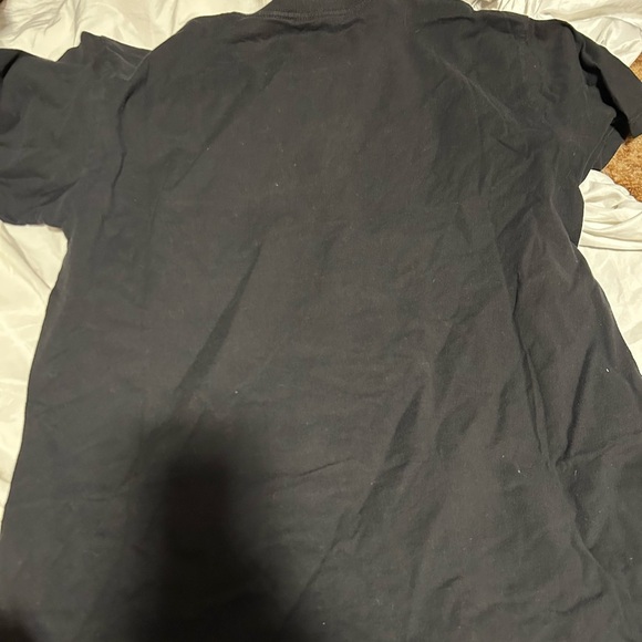 Anvil Black Short Sleeve Tee The Walking Dead with Graphic Design - Picture 3 of 3